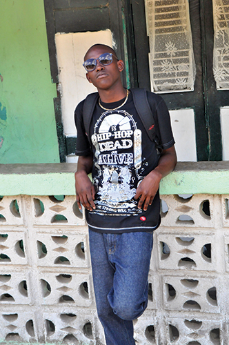 This Haitian asked us to take his photo – he was proud of his style.