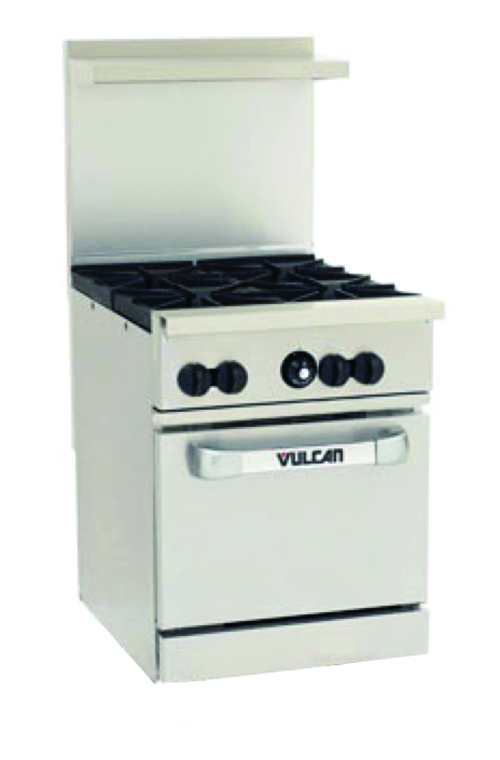 Vulcan Commercial LP GAS Four-Burner Range and Oven